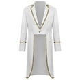 thumbnail image 1 of CEHVOM Manteau Rétro pour Hommes et Femmes Costume de Jeu de Rôle Mi-Long Costume de Smoking Rétro en Solde, 1 of 3