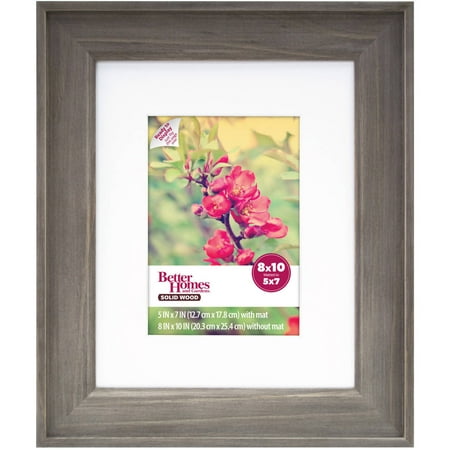 Mainstays 8x10 Inch Rustic Wood Gallery Frame