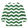 thumbnail image 4 of COM1950s T-Shirt Imprimé Col Rond Manches 3/4 Mode pour Filles, Saint-Patrick pour Enfants, 4 of 9