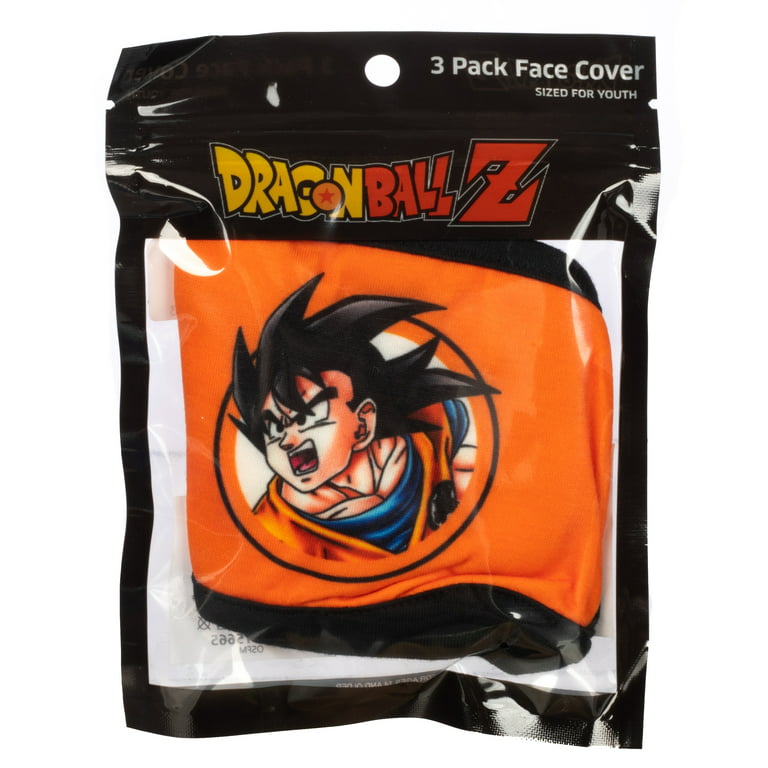 På daglig basis Prevail væsentligt Dragon Ball Z Childrens Face Mask 12-Pack - Walmart.com