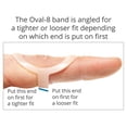 thumbnail image 4 of Attelle de Doigt Oval-8 Taille 8 (Lot de 5) de 3 Points Products, 4 of 4