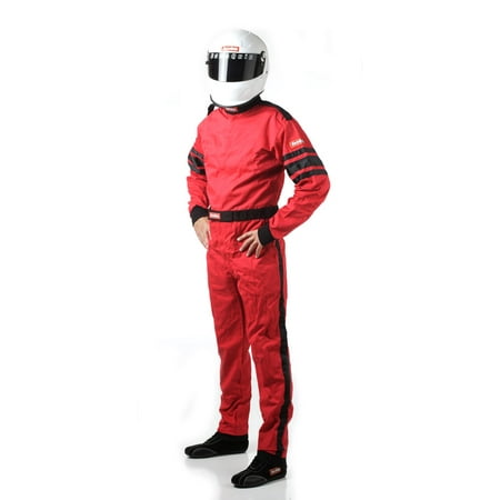 RACEQUIP/SAFEQUIP Red/Black 3X-Large 110 Series 1 Piece Driving Suit P/N