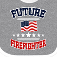 thumbnail image 4 of Inktastic Future Firefighter Boys or Girls Baby Bib, 4 of 4