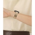 thumbnail image 2 of ZYX 7-Link Stainless Steel Band for Apple Watch, Women's Dressy Metal Bracelet with Tool, Sliver & Gold, 49mm/46mm/45mm/44mm/42mm(series 3/2/1), 2 of 6