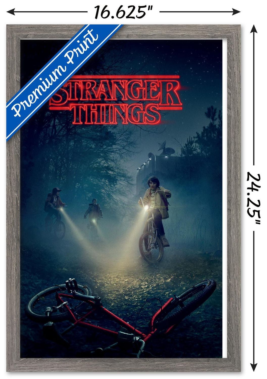 Netflix Stranger Things - Bikes Wall Poster