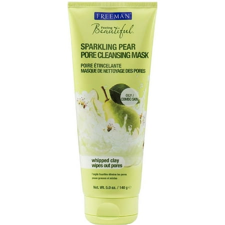 Freeman Feeling Beautiful Pore Cleansing Mask, Sparkling Pear 5 (Best Pore Removing Mask)