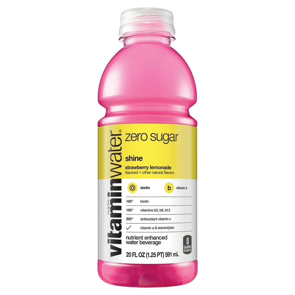 vitaminwater zero sugar shine Bottle, 20 fl oz