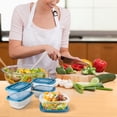 thumbnail image 3 of Recipiente de almacenamiento de alimentos PEDECO 500 ml x 15 con tapas, 3 of 7
