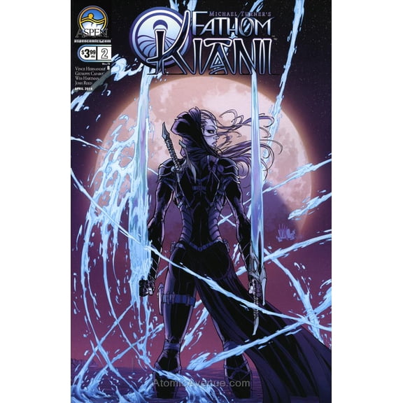 Fathom Kiani (Vol. 3) #2B VF ; Aspen Comic Book