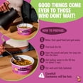 thumbnail image 4 of Long Weekend Freeze-Dried Vegetable Soup – Instant Soup with Real Vegetables – Nourishing, Thoughtful Nutrition, Shelf-Stable Meal, Just Add Water – Minestrone, 6 Pack, 4 of 6
