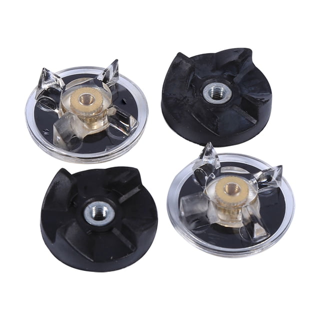 Base Gears, Replacement 2 Base Gear 2 Rubber Blade Gears Spare Parts Reverse Threaded for Blenders