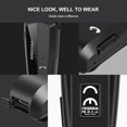 thumbnail image 5 of Fineblue F990 Wireless Business BT Headset in-Ear Retractable Earphone Hands-free Sport Driver Earphone Telescopic Clip on Stereo Earbud With Mic, 5 of 5