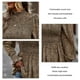 thumbnail image 5 of Top elegante de manga larga, blusa de mujer con cuello redondo, blusa femenina de manga larga, blusa de mujer True Excellence, 5 of 6