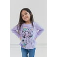 thumbnail image 4 of Disney Princess Moana Jasmine Belle Big Girls 3 Pack Long Sleeve T-Shirts Toddler to Big Kid, 4 of 5
