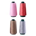 thumbnail image 1 of MasteelfCA 4 Pcs Fil à Broder en Polyester de Couleurs Assorties pour Machine à Coudre, 1 of 7