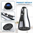 thumbnail image 4 of 360Swivel Spout, FM22 M24 Kitchen Sink Tap, Tap Faucet Attachment Spray with 3 Modes, Replacement T, 4 of 5