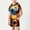 Orange3300, variant on Amidoa Boys Summer Outfit Sets 2 Piece T-Shirt Graphic Short Sleeve and Shorts Set Kids Clothing Sets Orange Size 6