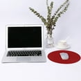 thumbnail image 4 of SHISUYAN Usable Mouse Mat Leather Gaming Mouse Pad Laptop Mouse Mat for Home Office (Red), 4 of 8