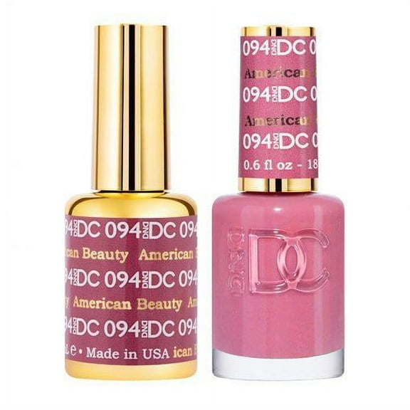 DND DC 094 American Beauty Gel & Matching Polish Set - DND DC Gel & Lacquer