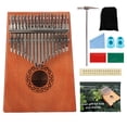 thumbnail image 2 of Mini Thumb Piano Instrumento musical portátil Pequeño piano para principiantes 17 teclas Eigraketly EL011393-00, 2 of 5