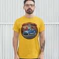 thumbnail image 3 of Tee Hunt Outta Gas on Route 66 T-shirt The Mother Road Retro Vintage Men's Tee, Yellow, 5X-Large, 3 of 5