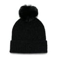 thumbnail image 3 of Madden NYC Women's Embellished Beanie Hat and Scarf Gift Set, 2-Piece, Black, 3 of 3