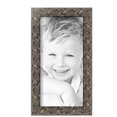 thumbnail image 2 of ArtToFrames 6" x 12" Silver Picture Frame, 6x12 inch Silver Wood Poster Frame (WOM-4993), Pack, 2 of 7