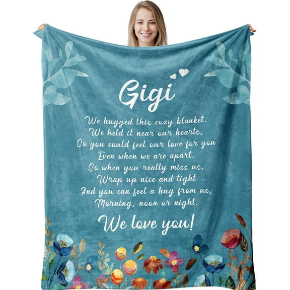 Gigi Gifts for Grandma, Gifts for Gigi/Grandma, Gigi Gift from Grandkids, Best Gigi Ever Gifts, Birthday Gifts for Gigi, Granny Gifts, Gigi Blanket, Grandmother Gift Throw Blanket