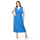 thumbnail image 5 of Vestido largo Roman Fashion Tallas Extras 8801X-SO Azul claro 40, 5 of 5