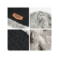 thumbnail image 3 of JINSIJU Men's Winter Hats Scarf, Warm Knit Hat Plush Lined Slouchy Cap, 3 of 5