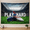 A, variant on XaaKee Tapestry, Play Hard Hustle Patriotic Soccer Bedroom Tapestry, High-Quality Polyester Large Tapestry For Recreation Room, 60x40Inch