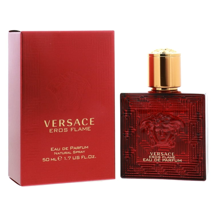 香水(ユニセックス) VERSACE EROS FLAME Eau de Parfum 50ml Versace Eros Flame EDP Cologne Pour Homme, 1.7 oz Spray Perfume