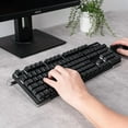 thumbnail image 5 of RHEA- Clear Acrylic Tilted Computer Keyboard Holder For Ergonomic Typing, Keyboard Sta, 5 of 6