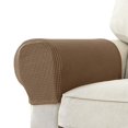 thumbnail image 1 of Fundas elásticas para reposabrazos de sillas y sofás, color turquesa, antideslizantes, protectores de muebles, lavables, para sillones reclinables(Verde oscuro)(Un par), 1 of 5