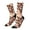 2 Black-2, variant on Snake Print Adult Socks for Men & Women,Calf Socks, Ankle Socks,Boots Socks,Breathable Casual Sock,Unisex Crew Socks