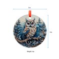 thumbnail image 5 of Owl38 Christmas Ornament, Christmas Ornament Gift, Mother’s Day Ornament, Valentine Ornament Gift, Holiday Festival Ornament, Keepsake 2025, 5 of 5