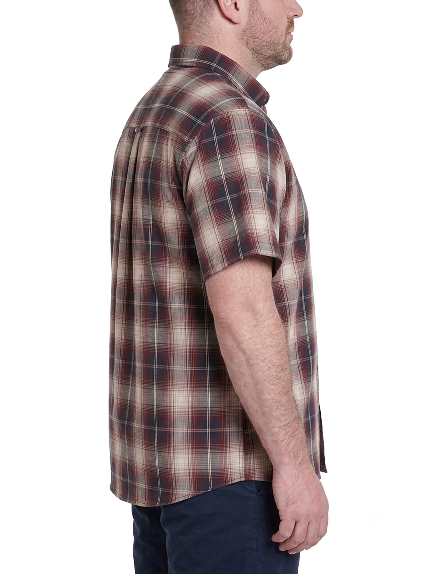 Wrangler Men's Big and Tall Plaid Shirts ,Big size up to 6XL and Tall size up to 5XT