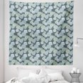 thumbnail image 1 of Succulent Tapestry, Abstract Hand Drawn Style Cactus Flowers Pattern in Green Shades, Fabric Wall Hanging Decor for Bedroom Living Room Dorm, 5 Sizes, Pale Green Sage Green, by Ambesonne, 1 of 1