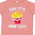 thumbnail image 4 of Inktastic Yay Its Fry Day with Cute French Fries Boys or Girls Toddler T-Shirt, 4 of 5