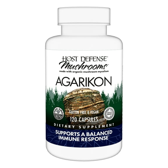 Host Defense Agarikon Capsules - 120 Capsules (120 Servings)