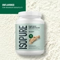 thumbnail image 5 of Isopure, Plant-Based Protein, 20 g Pea & Brown Rice Protein Powder, Unflavored, 1.15 lb, About 20 Servings, 5 of 9