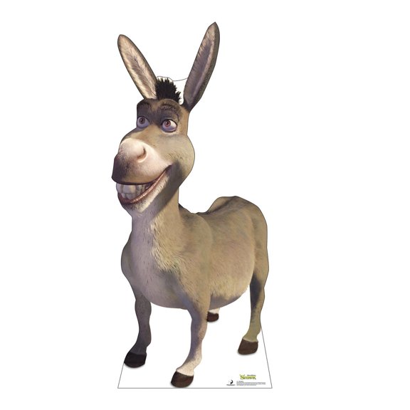 Advanced Graphics Donkey Life-Size Cardboard Cutout
