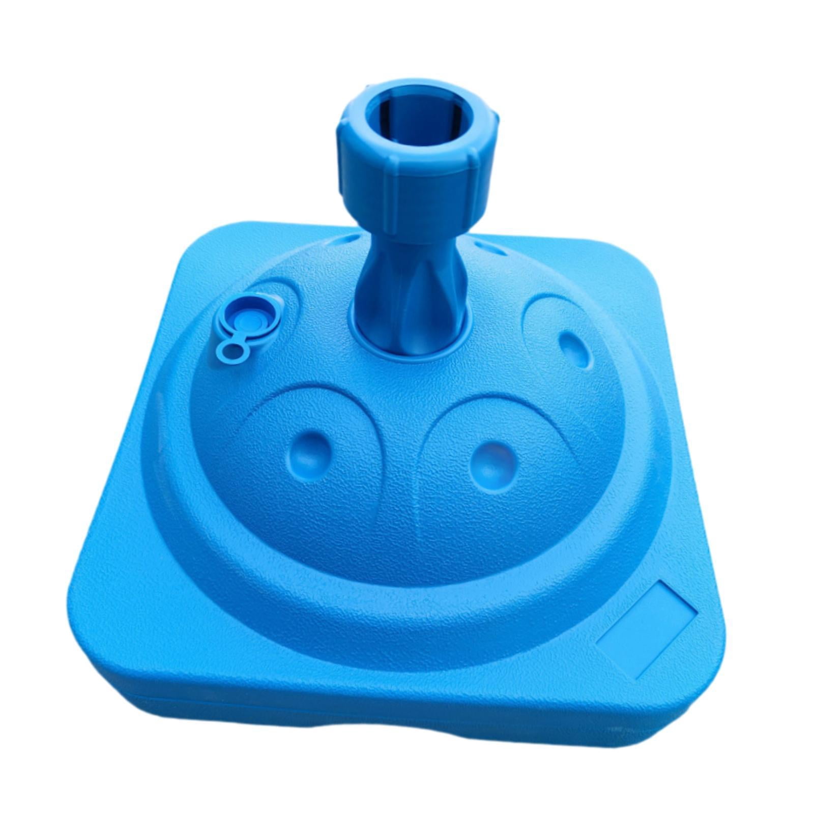 YWMJZEU Parasol Stand Patio Umbrella Stand Multifunctional Umbrella Holder Water or Sand Blue