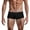 Black, variant on Uikmnh Men Breathable Underpants Solid Pouch Shorts Lightweight Blend Everyday Underwear