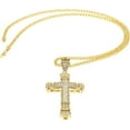 thumbnail image 6 of Cross Pendant Necklace Stainless Steel Cross Necklace for Men Women, 6 of 6