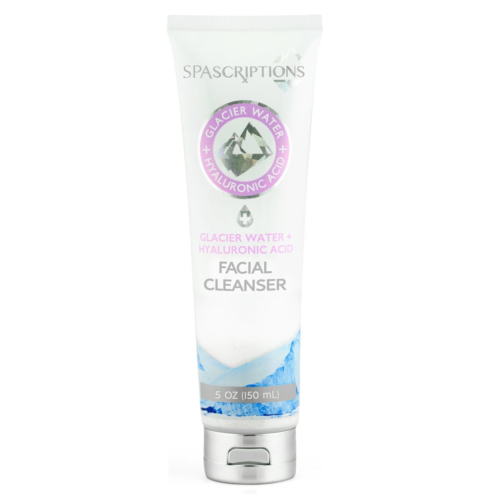 Glacier Water + Hyaluronic Acid Facial Cleanser