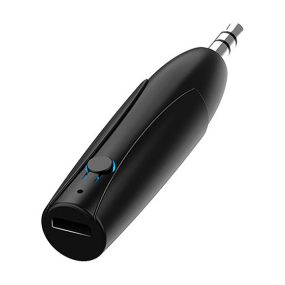 Bearachild Auriculares portátiles con cable compatibles con Bluetooth 5,0, sistema estéreo inalámbrico de Audio para el hogar, receptor, Cables de audio/vídeo