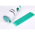 thumbnail image 1 of 100 PCS Disposable Micro Brush SwaApplicators Eyelash Extension Mascara Wands (Green), 1 of 1