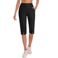 thumbnail image 5 of Hurxie High Waisted Leggings for Women Tummy Control Soft Yoga Pants Womens Gym Workout Running Leggings Black,2XL, 5 of 7