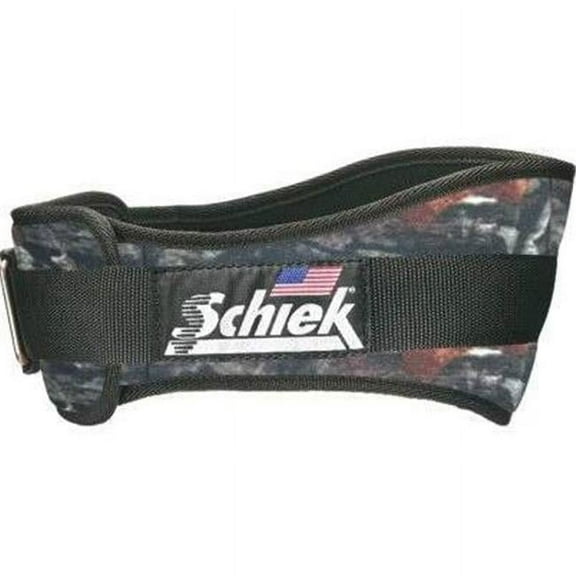 Schiek 2004 4.75" Nylon Weightlifting Belt - Camo (Small)
